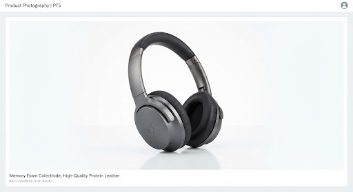 Black over-ear headphones photographed on a clean studio background